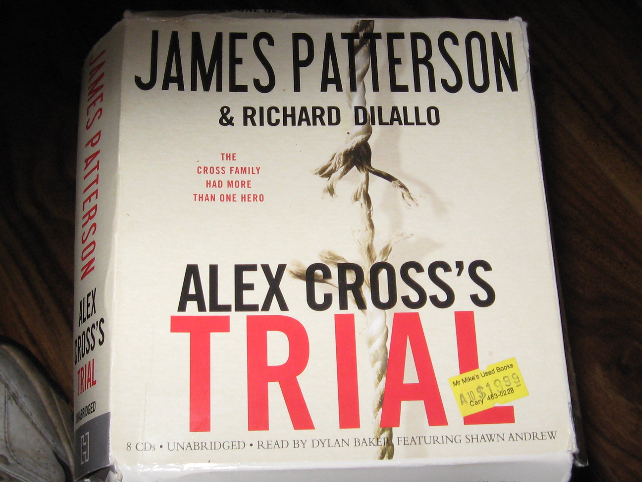 Alex Cross's TRIAL by James Patterson - Legal Thriller Novel, Crime Fiction Book - Perfect for Mystery Lovers & Book Clubs