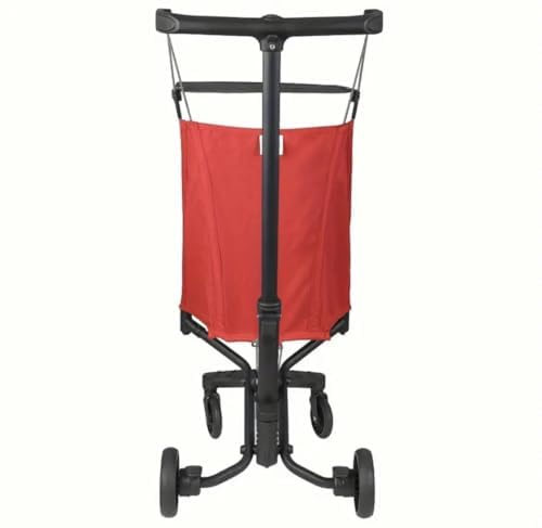 Lightweight Umbrella Stroller for Kids Ages 4-8 | Compact Foldable Baby Stroller with Canopy | Ideal for Travel, Shopping & Daily Walks (Red)