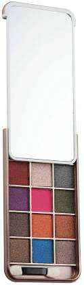 Meyaar 12 Color Eyeshadow Palette for Mobile Phones - 20.8g Shade-01 (K013) | Long-Lasting Pigmented Makeup for On-The-Go Touch Ups, Travel & Professional Makeup Artists