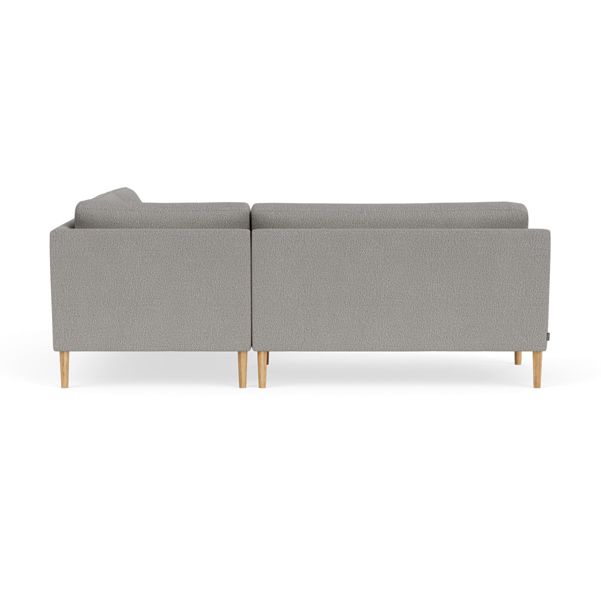 Astha Boucle Right Corner Sofa - Modern L-Shaped Sectional Couch for Living Room, Lounge & Small Spaces | Soft Upholstery, Comfortable Seating, Stylish Home Decor
