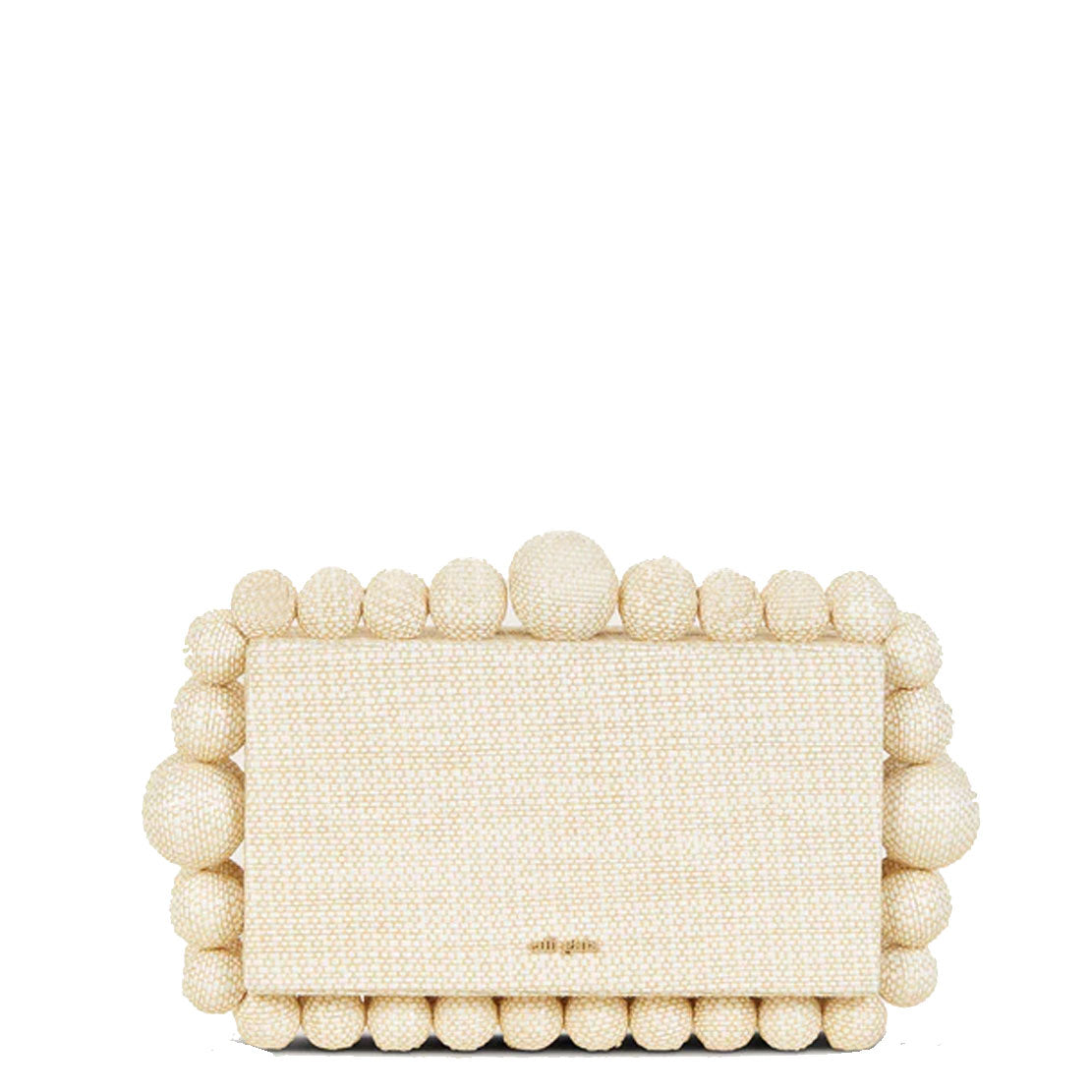 Eros Clutch Bag in Sand Linen - Stylish & Elegant Handbag for Women, Perfect for Evening Parties, Weddings, and Special Occasions