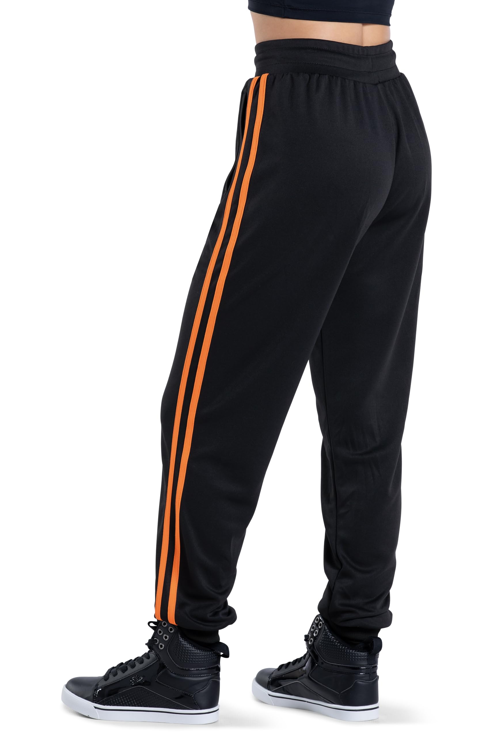 Balera Women's & Girls' Track Pants with Side Stripes - Comfortable Dance Pants for Ballet, Yoga & Workout - Perfect for Dance Classes, Gym & Casual Wear