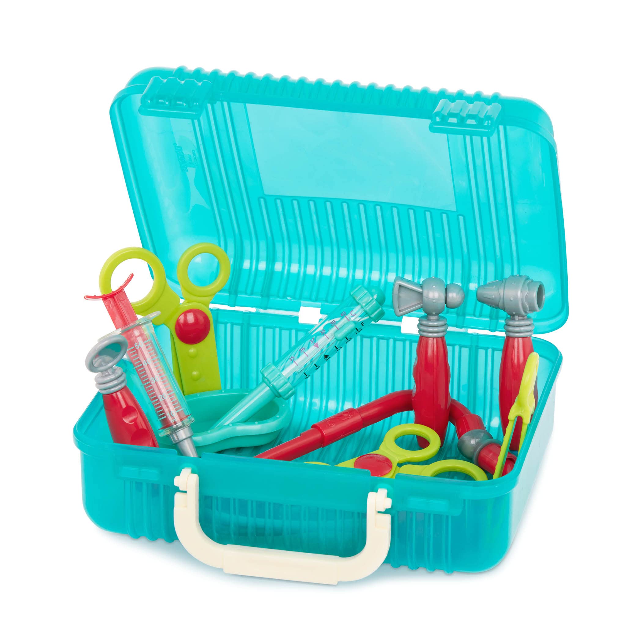 Battat Deluxe Pretend Play Doctor Kit for Kids - 10-Piece Nurse Toy Set with Carry Case - Toddler House Call Playset for Ages 3+ - Perfect for Role Play, Birthday Gifts & Early Learning Activities