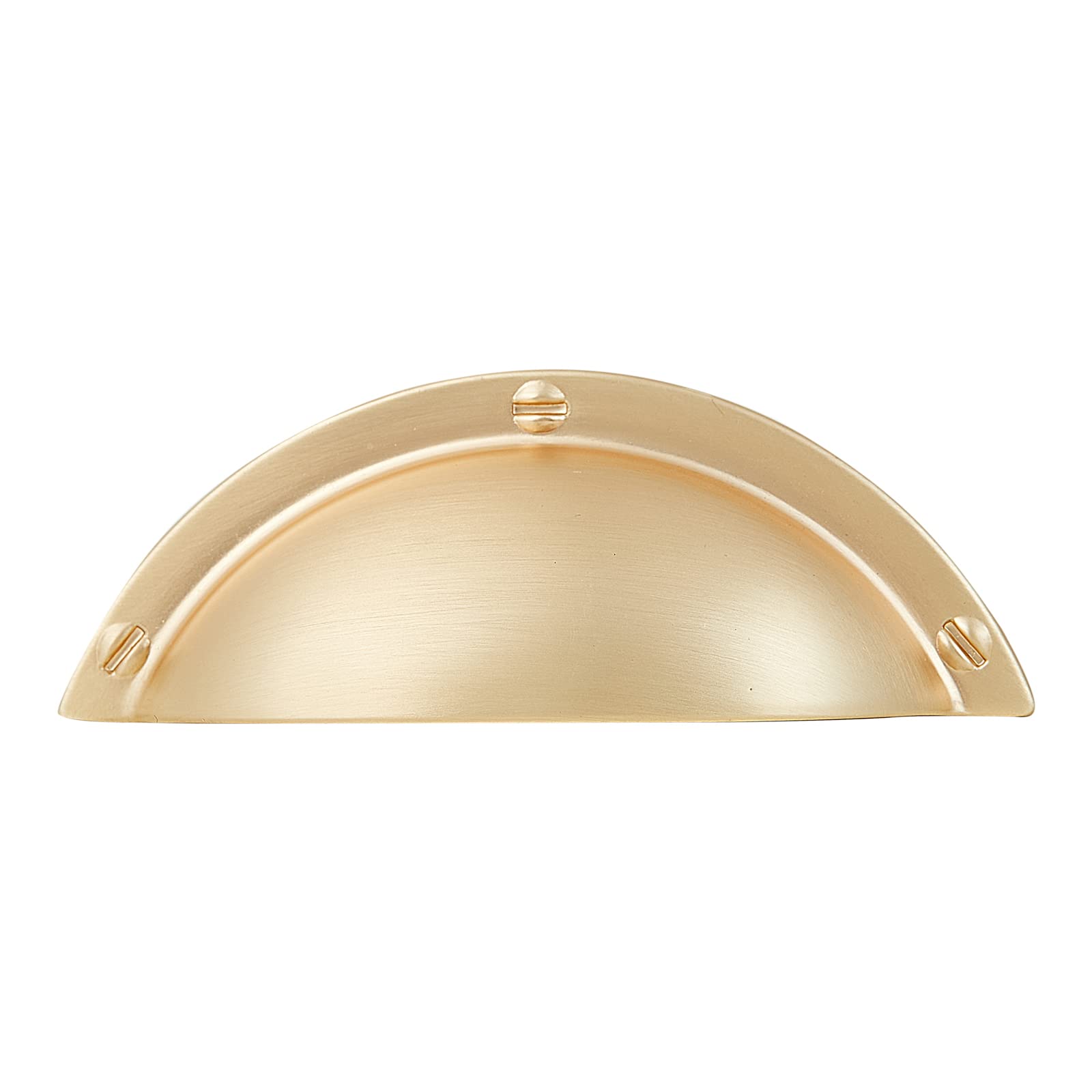 10 Pack HARPOON 2.5 Inch Brushed Gold Cabinet Pulls - Kitchen Cabinet Handles, Drawer Pulls for Home, Office & RV Furniture Hardware (Set of 10) - Perfect for Kitchen Remodel, Bathroom Vanity & Closet Organization