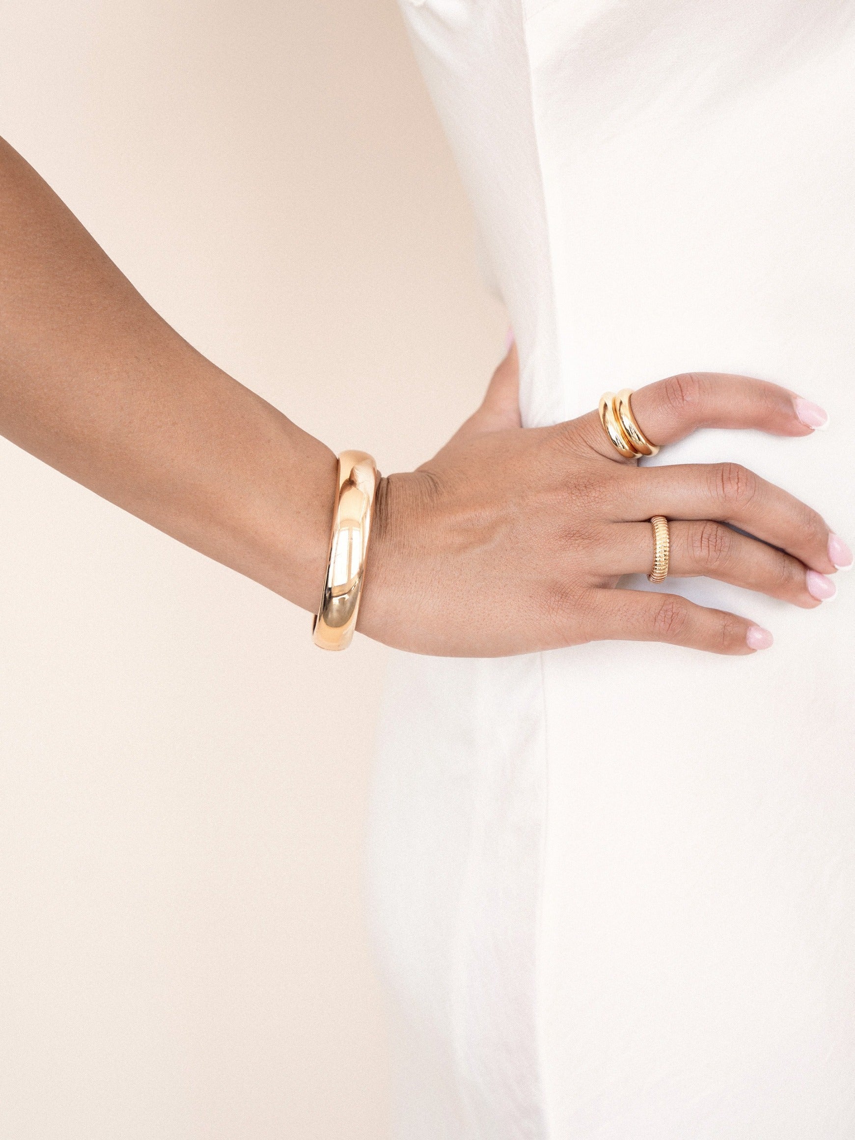 Liquid Love Cuff Bracelet - Romantic Couple Matching Jewelry Set for Valentine's Day Gifts, Anniversaries & Date Nights