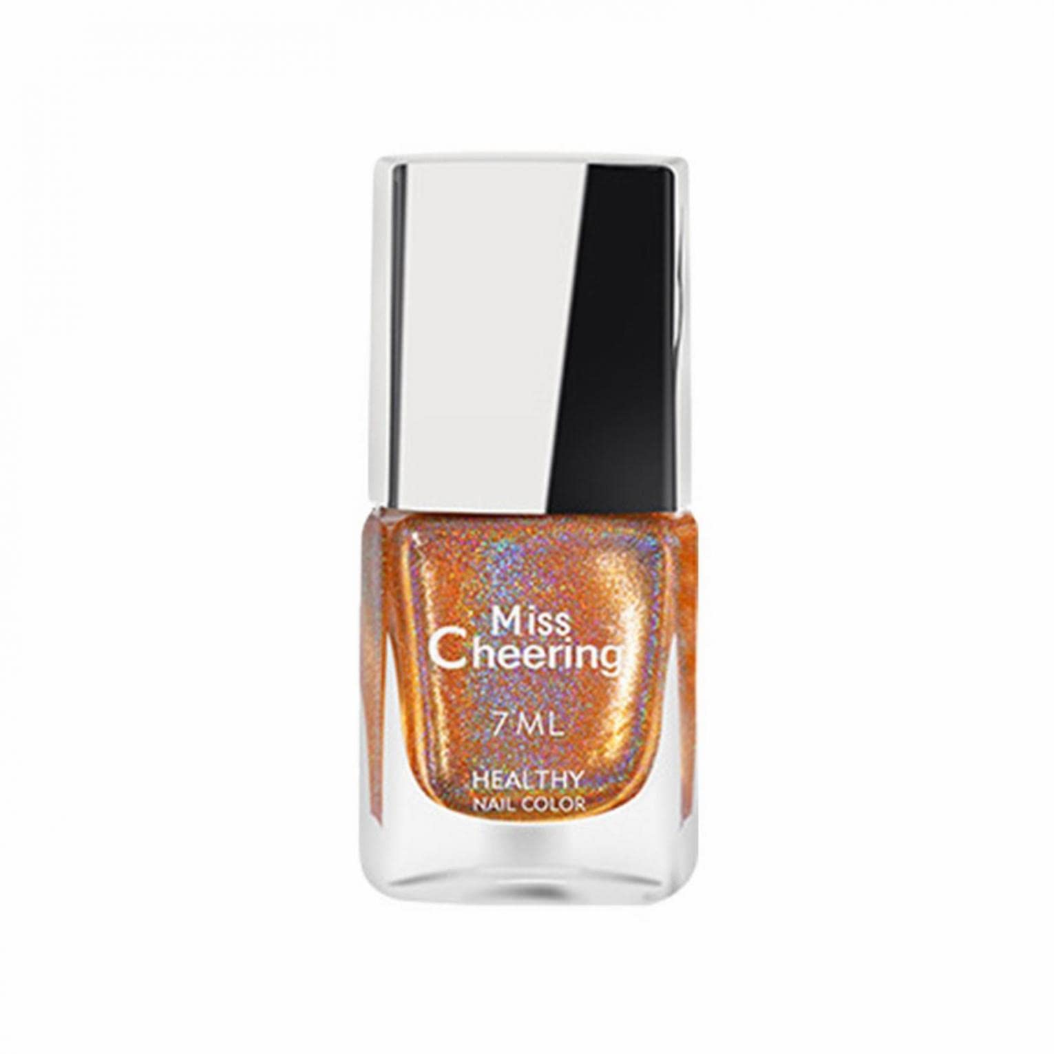 Holographic Gel Nail Polish Set - Shimmering Glossy Halo Glitter Nail Art Pigment with Diamond Laser Effect for Manicures & Nail Designs | Perfect for Parties, Weddings, and Special Occasions