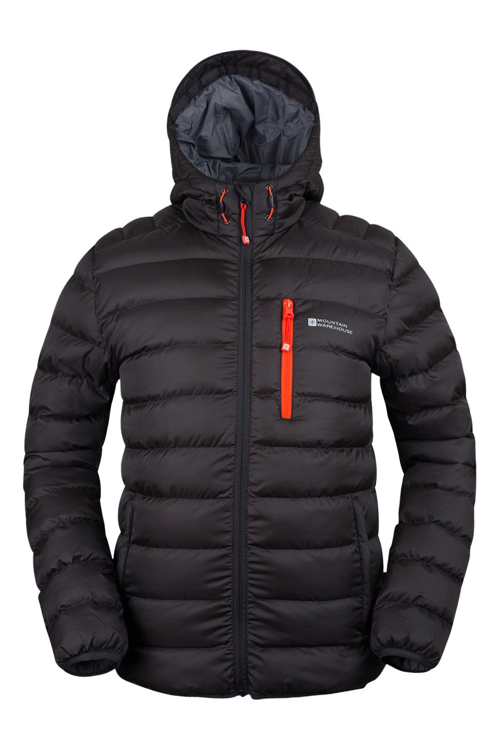 Mountain Warehouse Link Men's Padded Jacket - Insulated Winter Coat for Hiking & Outdoor Activities | Waterproof & Windproof Cold Weather Jacket for Men