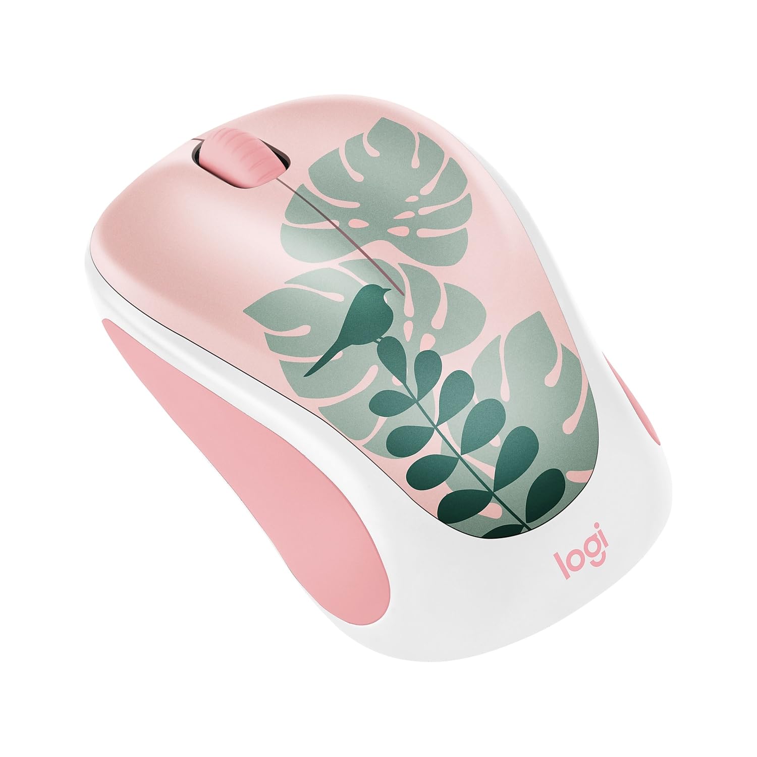 Logitech Wireless Compact Mouse - Colorful Chirpy Bird Design Collection Limited Edition for Laptop, PC, Mac - Perfect for Office, Travel & Home Use