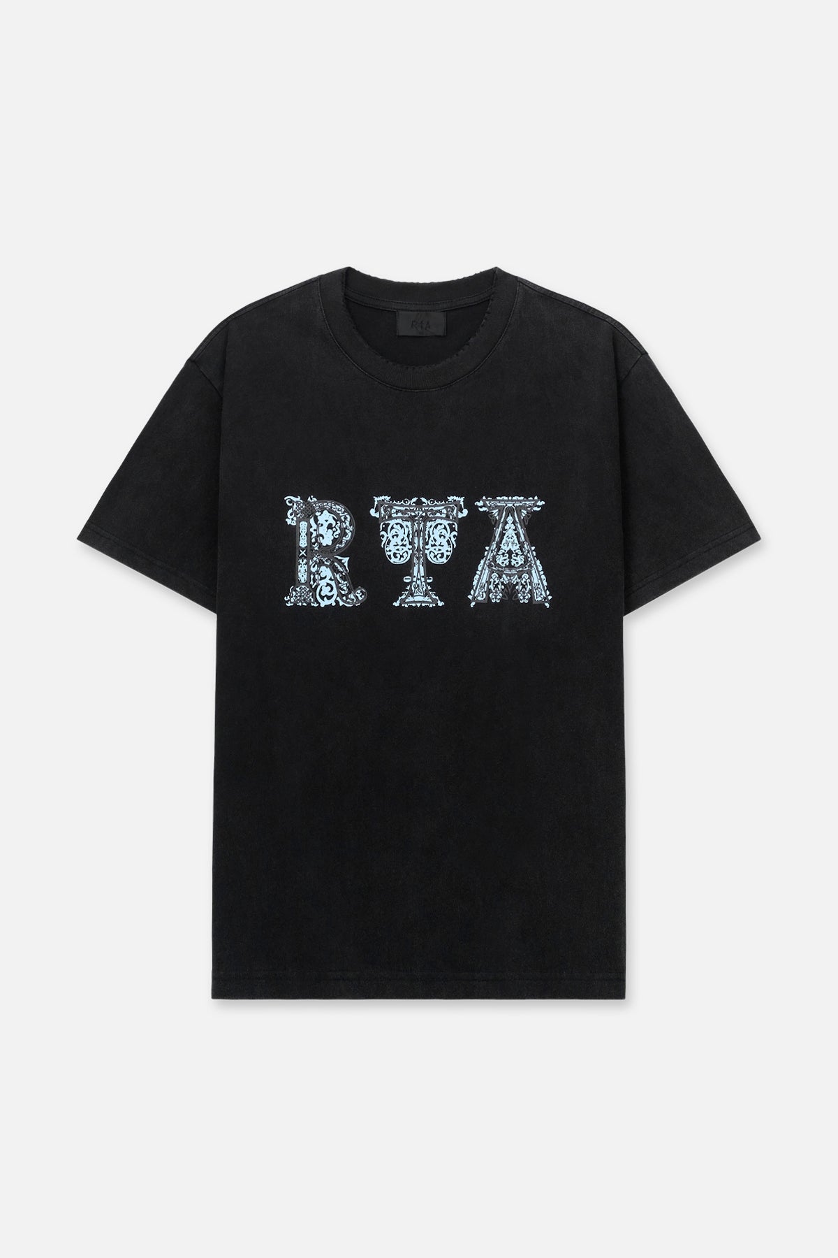 Colin Oversized Short Sleeve T-Shirt | Vintage Black Graphic Tee with Illuminated Logo | Casual Streetwear for Men & Women | Perfect for Daily Wear & Urban Fashion