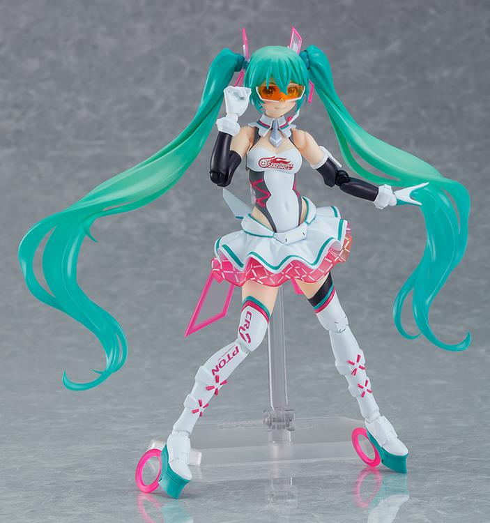 Figma #SP 138 Racing Miku (2021 Version) Vocaloid Hatsune Miku GT Project Anime Figure - Perfect for Collectors, Cosplay, and Anime Display Scenes