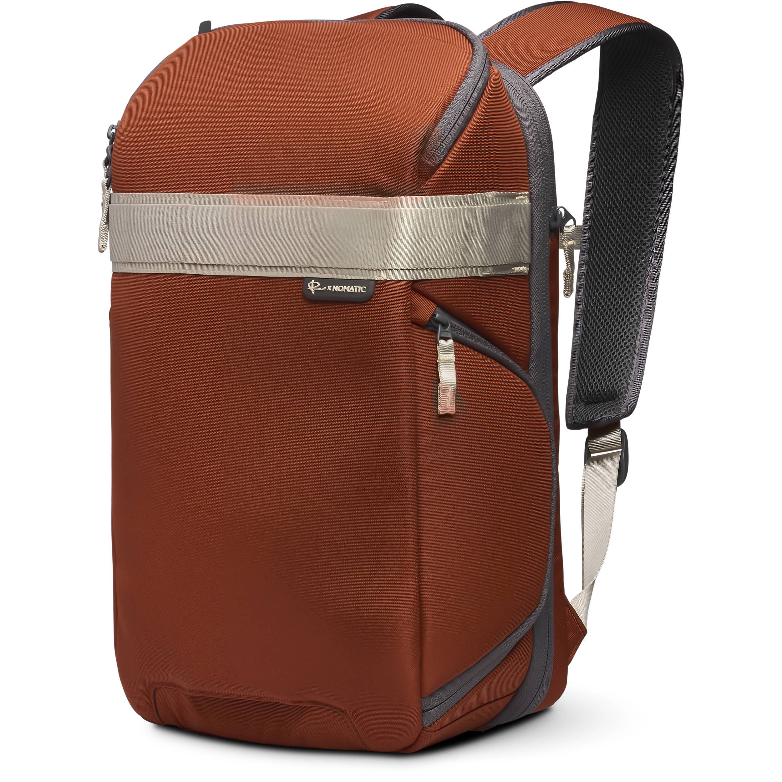 Nomatic LUMA Camera Backpack (Rust Color, 18L) - Waterproof DSLR Bag for Travel & Outdoor Photography | Perfect for Hiking, Commuting & Professional Photographers