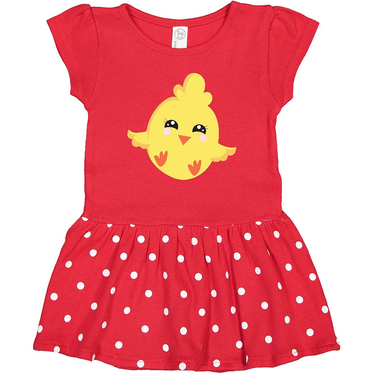 Inktastic Cute Chicken Baby Bodysuit - Adorable Little Chick Infant Dress for Newborns & Toddlers - Perfect for Baby Showers, Birthdays & Photo Shoots