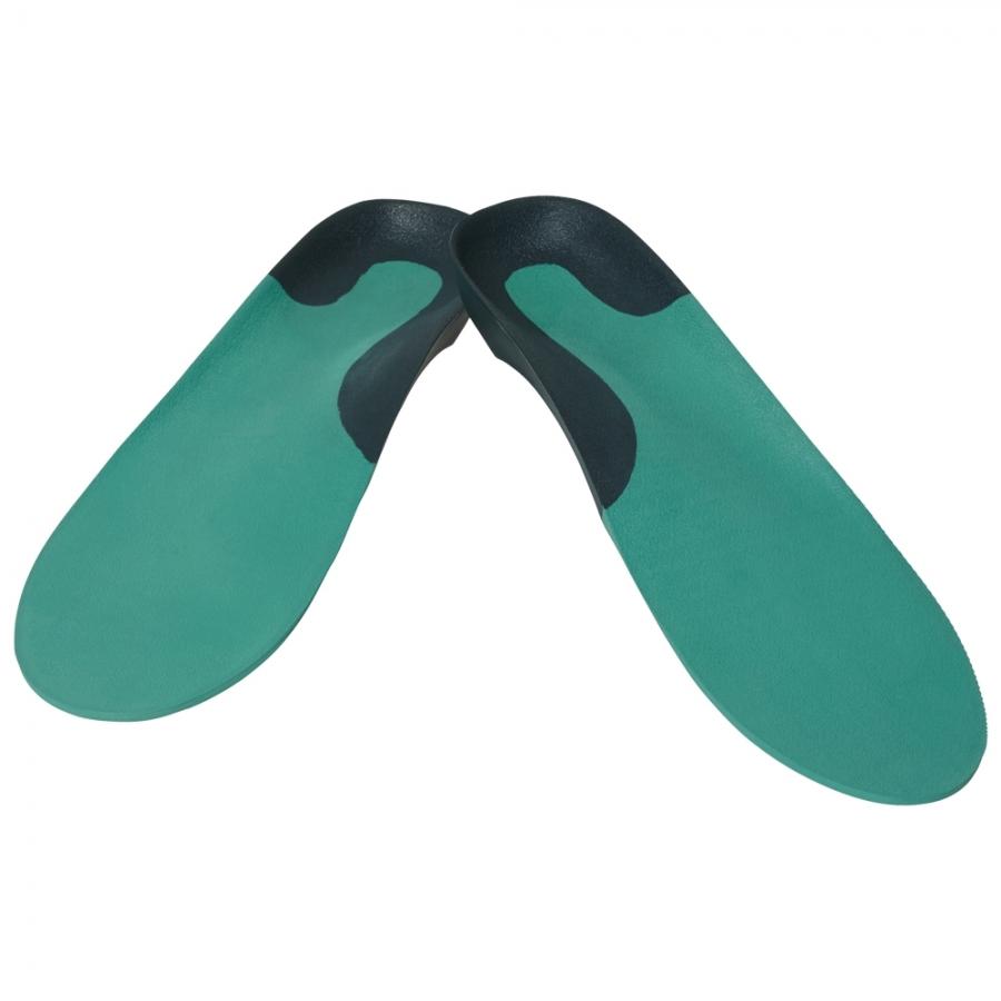 ICB Classic Firm Density Full Length Green Orthotic Shoe Insoles for Arch Support & Pain Relief – Ideal for Running, Walking & Standing All Day