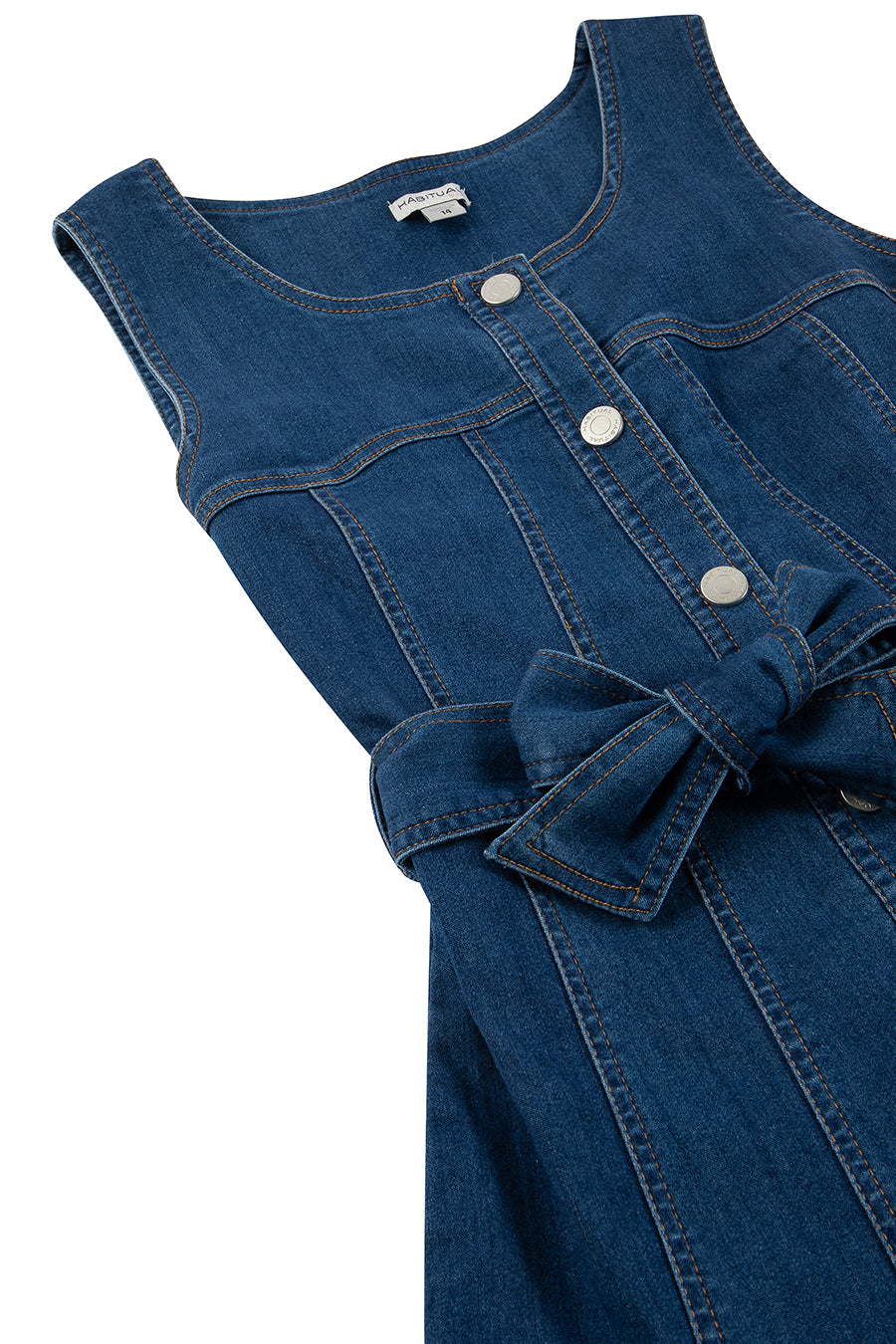 Girls Denim Ruffle Dress for Kids - Cute Casual Outfit for Playdates & School | Toddler & Baby Fashion