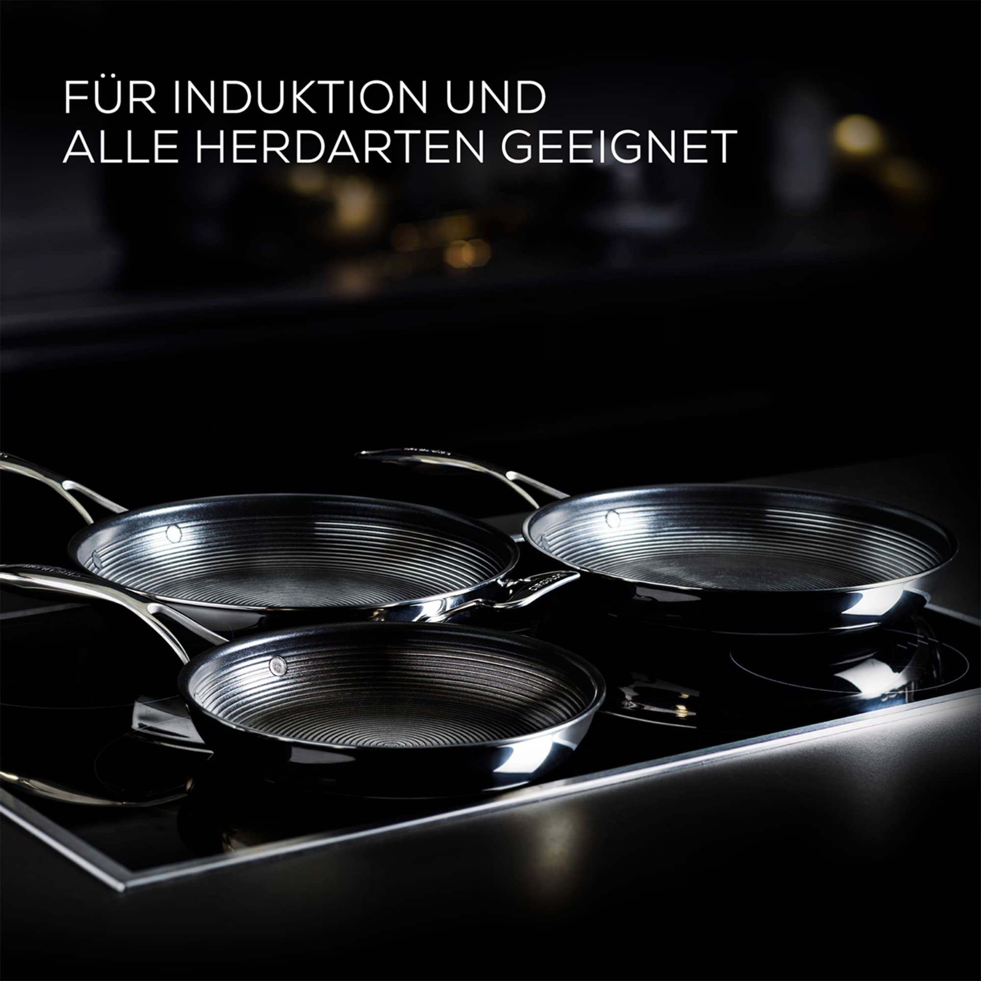 Circulon S Series SteelShield Induction Twin Pack Frying Pans - 20cm & 26cm Nonstick Skillets - Dishwasher Safe Cookware with Stay Cool Handles - Perfect for Sautéing, Frying & Family Cooking