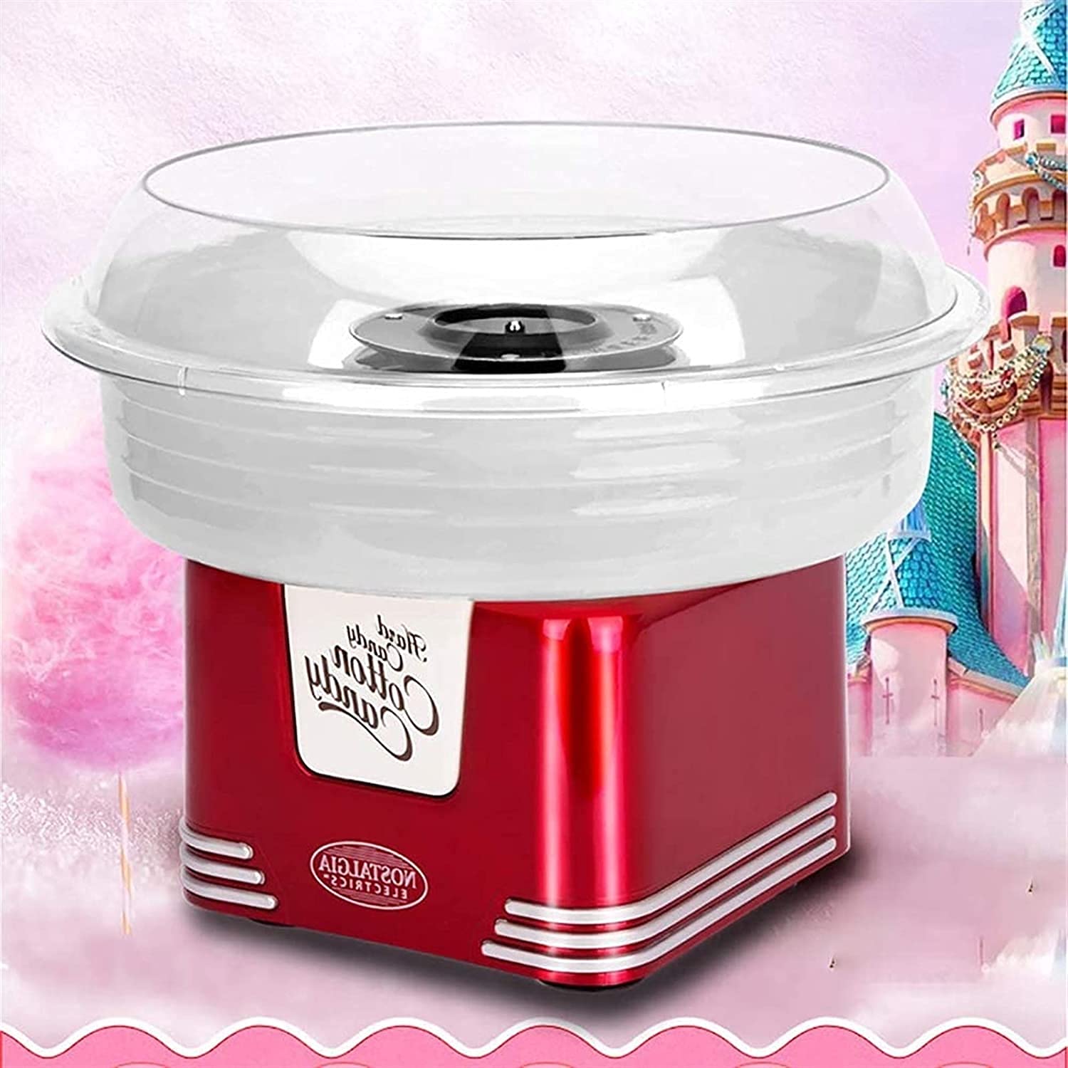 Electric Cotton Candy Machine for Home Use - Fast & Easy Cotton Candy Maker, Perfect for Parties, Carnivals & Kids' Birthday Events