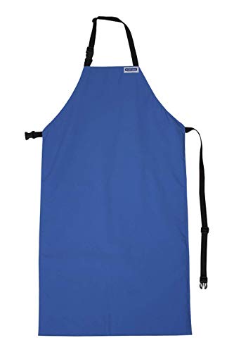 National Safety Apparel A02CRC24X42 Waterproof Cryogenic Safety Bib Apron - Nylon Taslan & PTFE Material, 42