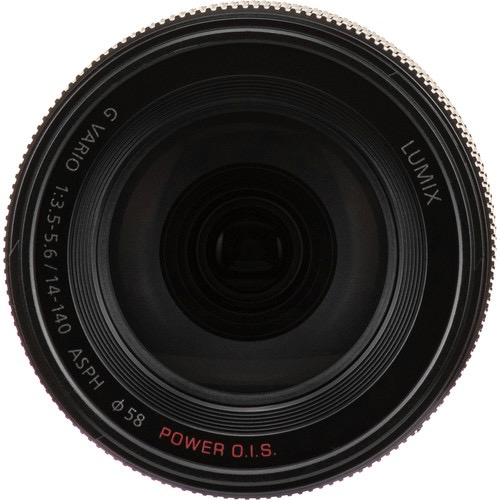 Panasonic Lumix G Vario 14-140mm f/3.5-5.6 II ASPH. POWER O.I.S. Lens - Micro Four Thirds Zoom Lens for Travel, Sports & Wildlife Photography