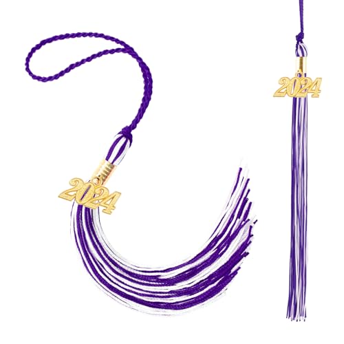 Purple + White