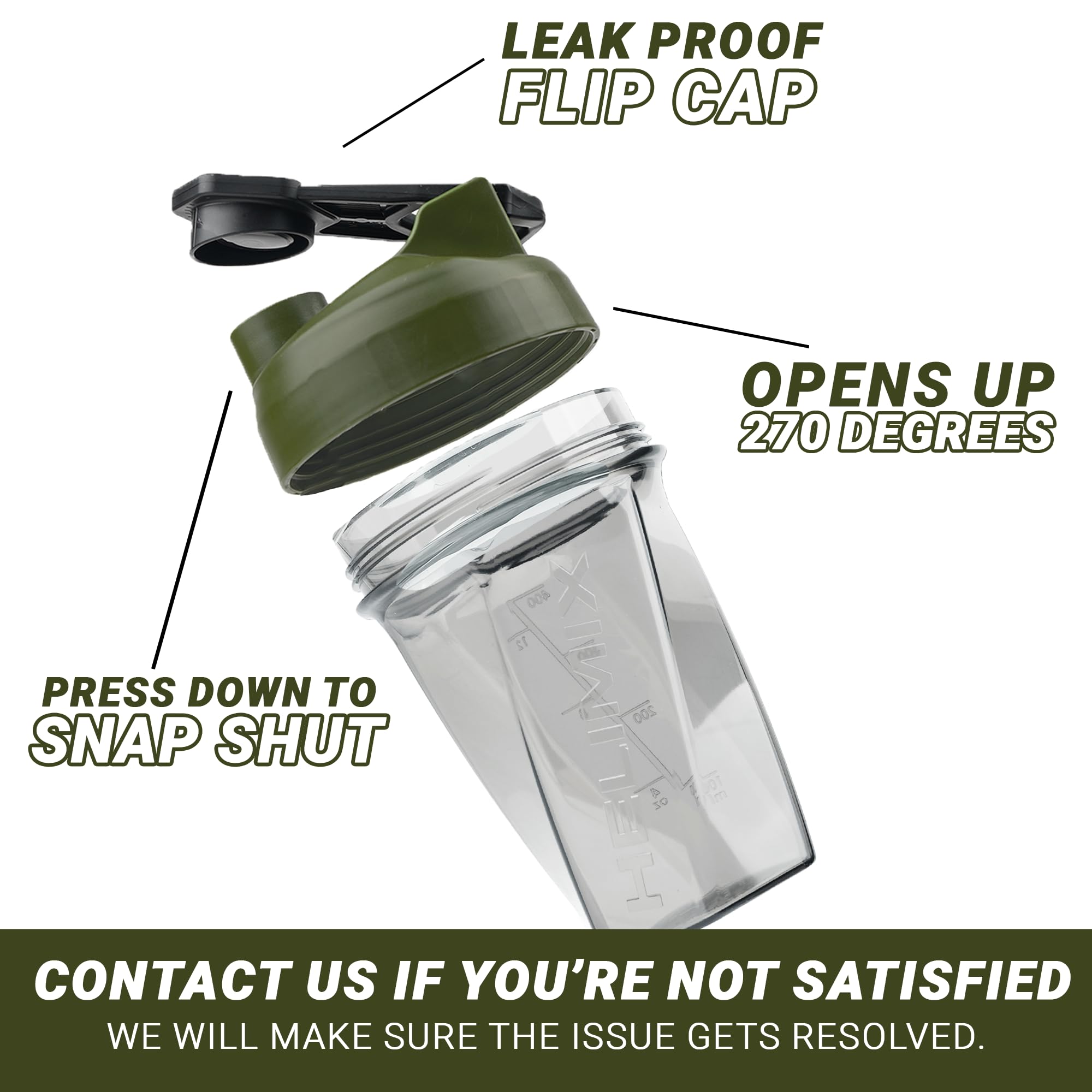 1.5 Vortex Blender Shaker Bottle - 20oz Protein Mixer Cup for Workout & Smoothies | No Blending Ball Needed | USA Made Portable Drink Shaker | Perfect for Protein Shakes, Cocktails & Meal Replacement | BPA Free & Dishwasher Safe (Top Rack) | Gym, Travel & Home Use