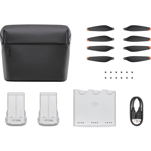 DJI Mini 3 Pro Fly More Kit - Extra Batteries, Charger & Carrying Case for Extended Drone Flight Time | Perfect for Travel, Aerial Photography & Outdoor Adventures