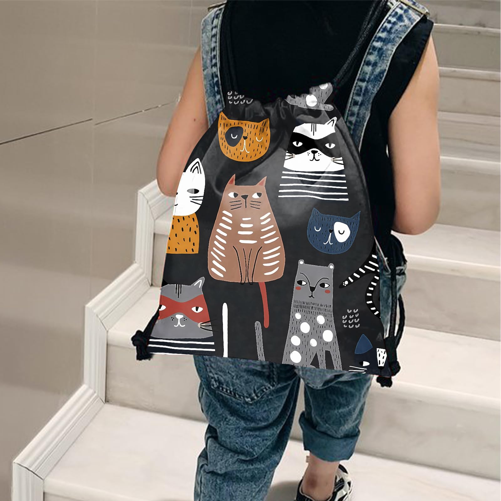 Waterproof Drawstring Backpack - 13