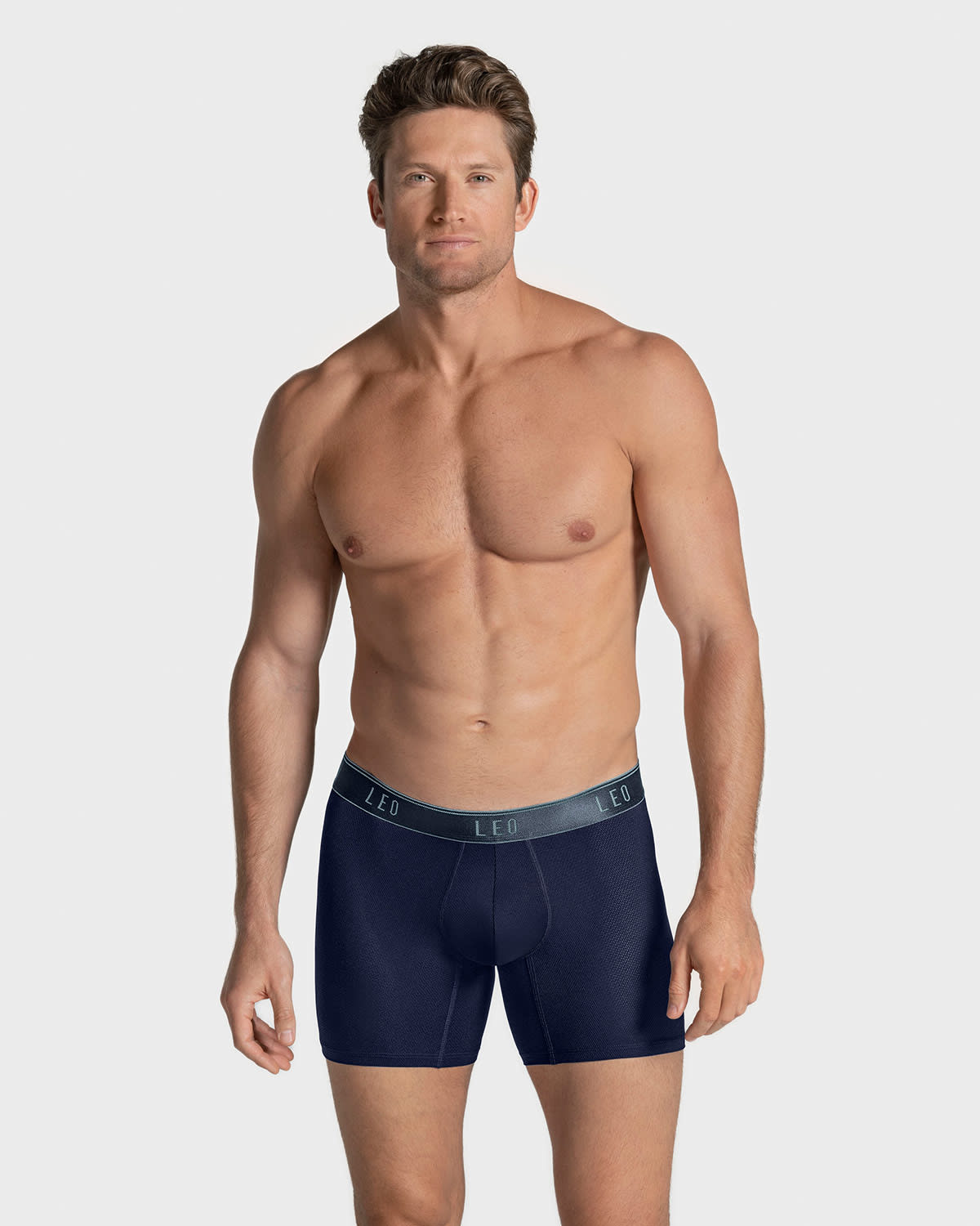 3 Pack Ultra Light Boxer Briefs for Men with Ergonomic Pouch - Breathable Comfort Underwear for Gym, Travel & Everyday Wear