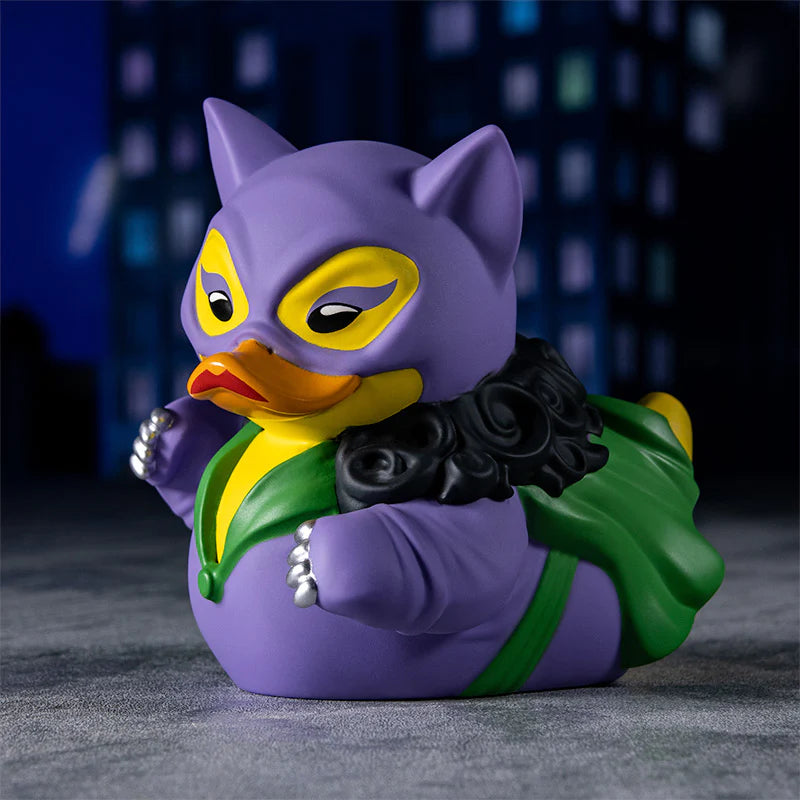 DC Comics Catwoman TUBBZ Cosplaying Duck Collectible Figure - Perfect for Superhero Fans, Collectors, and Home Decor