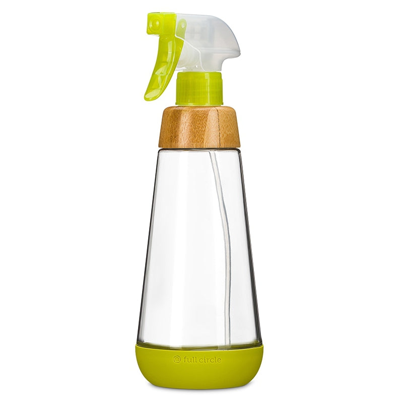 Full Circle Refillable Glass Spray Bottle for Essential Oils, Cleaning & DIY - Eco-Friendly Home, Kitchen & Beauty Use