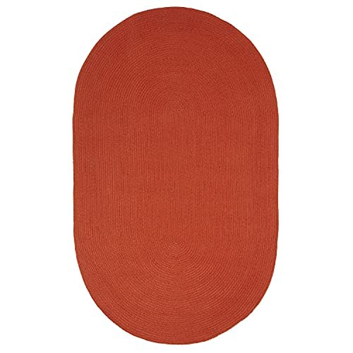 Premium Reversible Braided Jute Rug 5'x8' - Eco-Friendly Indoor/Outdoor Boho Farmhouse Floor Mat for Living Room, Bedroom, Kitchen, Patio & Porch - Non-Slip Cocoa Brown Decor Perfect for Hardwood Floors & Cozy Home Styling