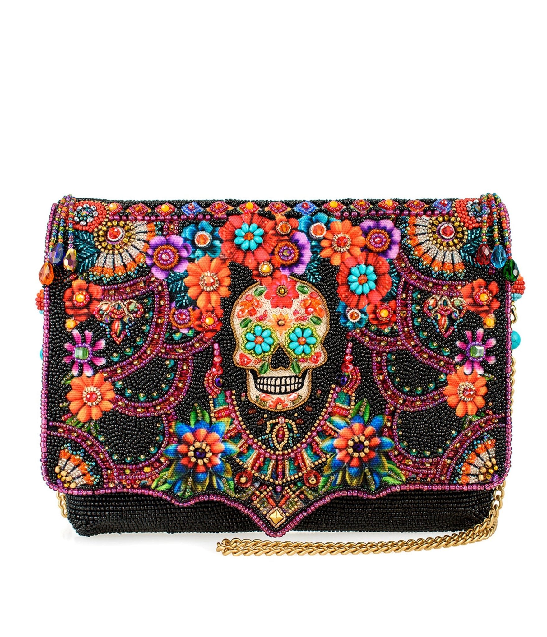 Mary Frances Fiesta Flair Crossbody Handbag for Women - Stylish Leather Shoulder Bag with Adjustable Strap, Perfect for Parties, Travel & Everyday Use