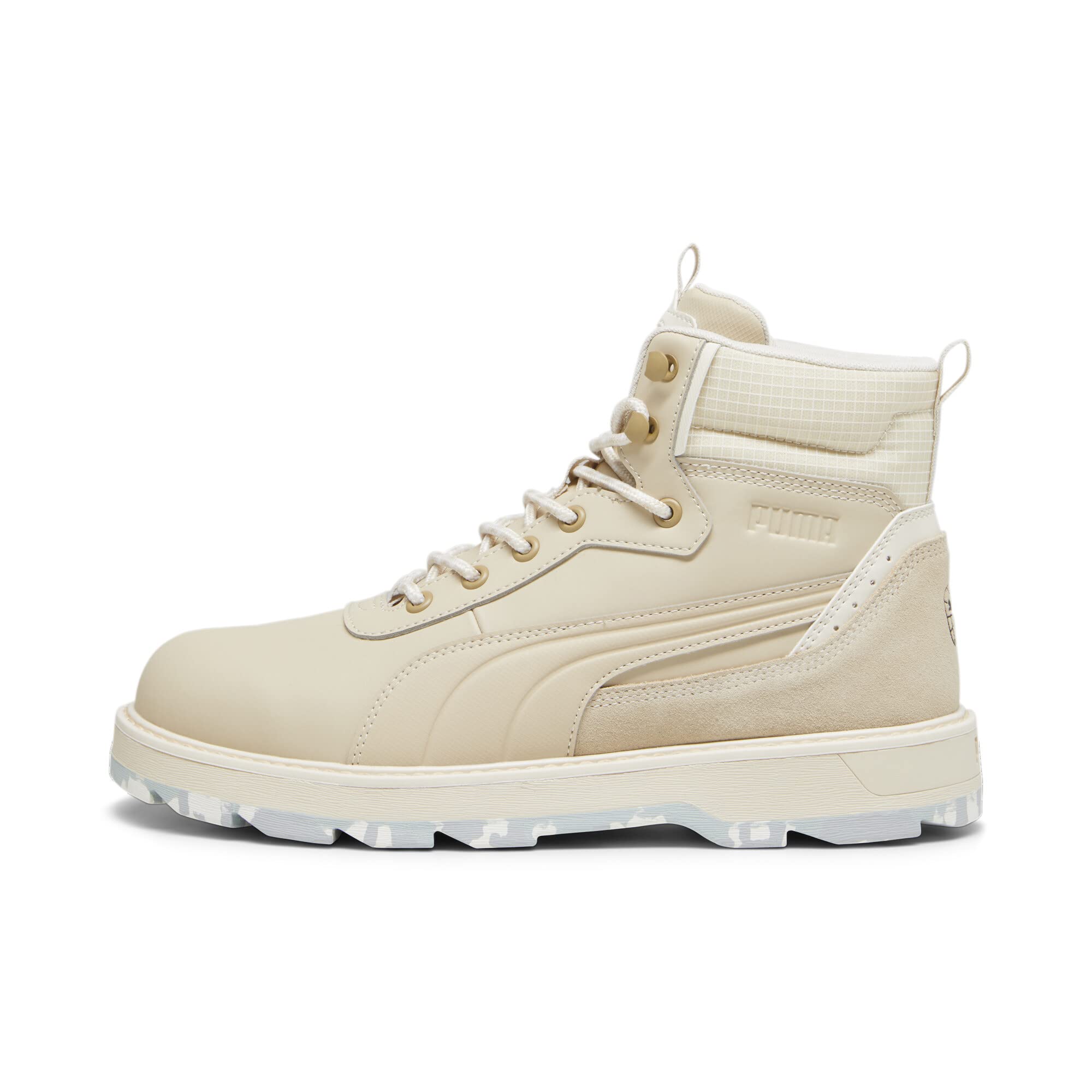 PUMA Men's Desierto V3 Boots - Gray Hiking Shoes for Outdoor Adventures