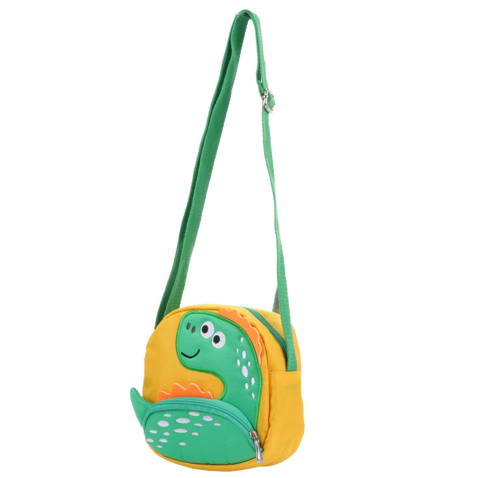 VALICLUD Cute Dinosaur Cartoon Shoulder Bag for Kids - Adjustable Crossbody Purse for Kindergarten Boys & Girls - Small Coin Wallet for Toddler Gifts & Favors | Perfect for School, Travel & Daily Use