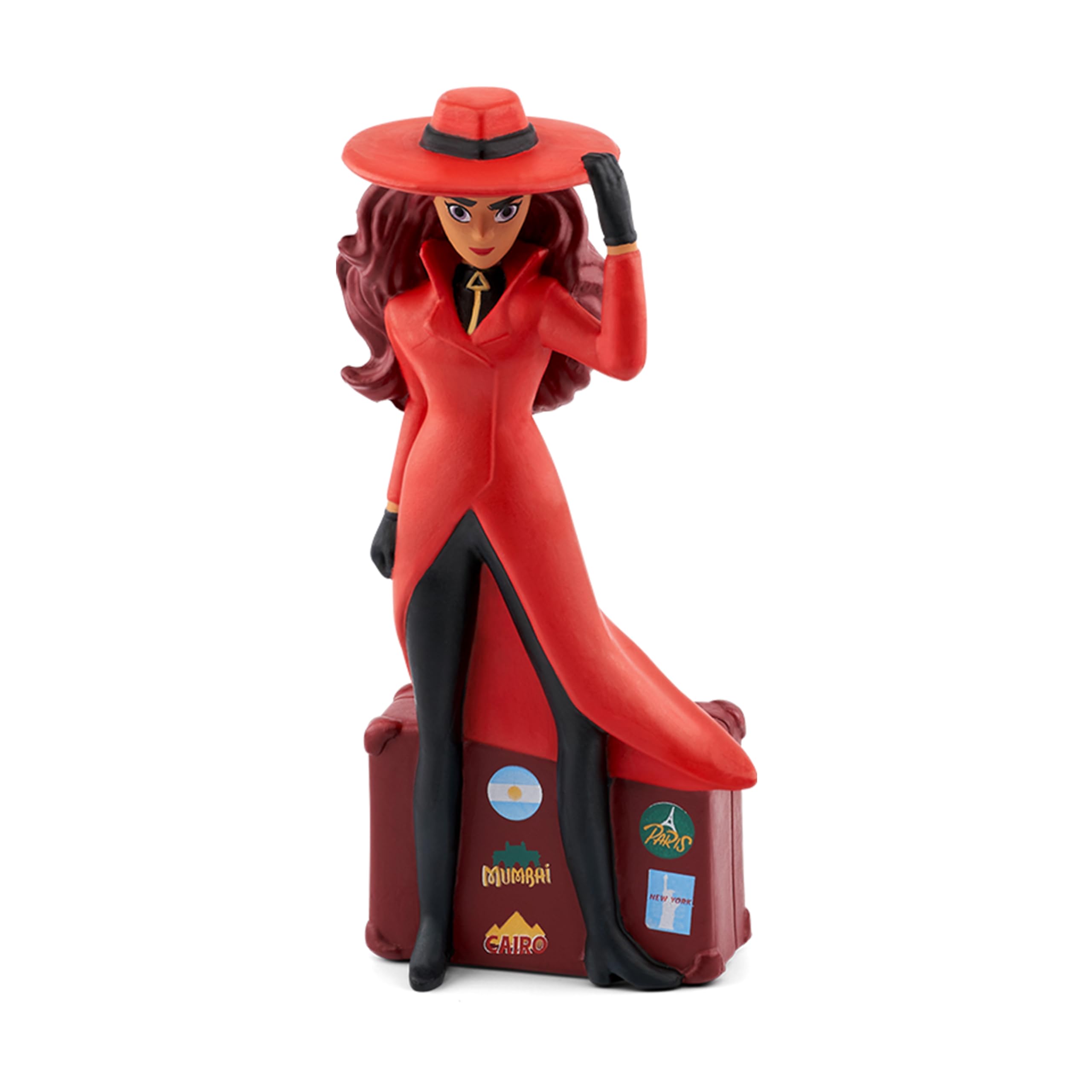 Tonies Carmen Sandiego Interactive Audio Storyteller Toy Figure | Educational Kids Learning Character for Storytime & Play | Perfect for Bedtime, Car Rides & Classroom Use