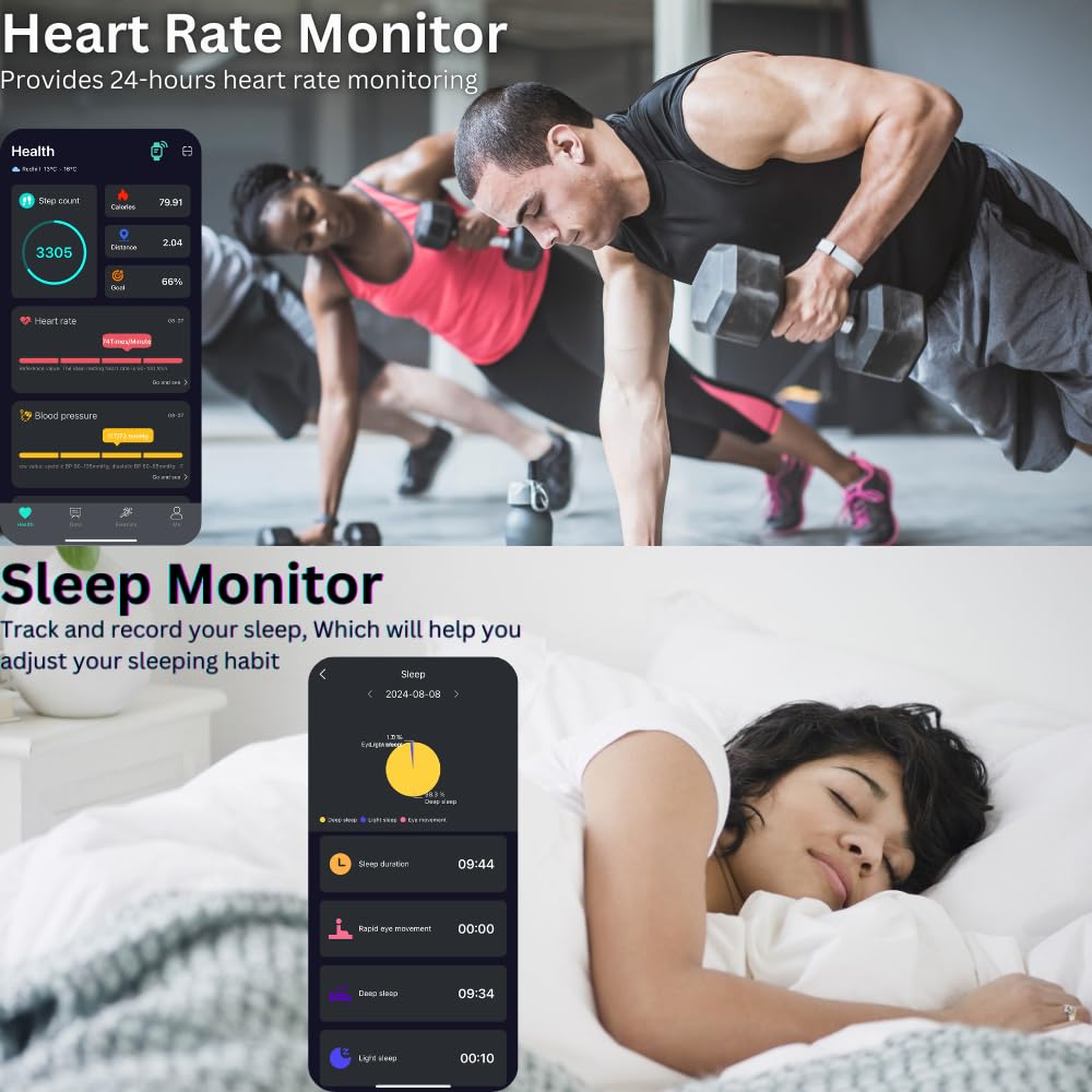 Smart Watch for Men & Women - 1.69