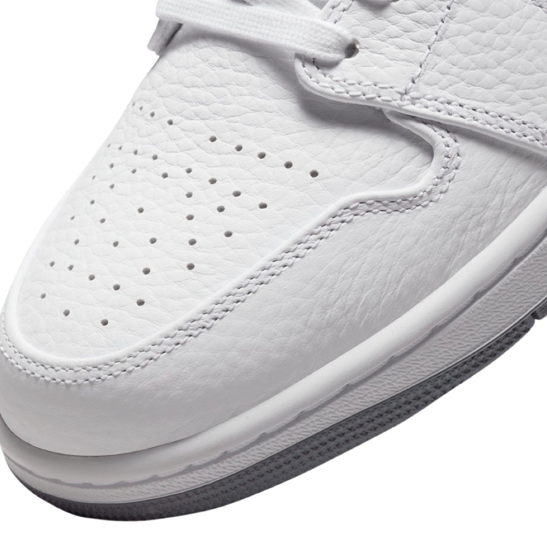 Air Jordan 1 Mid Sneakers - Paris White/University Red/Stealth/Midnight Navy Colorway - Perfect for Basketball, Streetwear & Casual Outfits