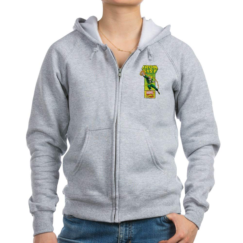 Iron Fist Masthead Women's Zip Hoodie - Stylish & Comfortable Pullover Sweatshirt for Casual Wear, Gym, or Lounge