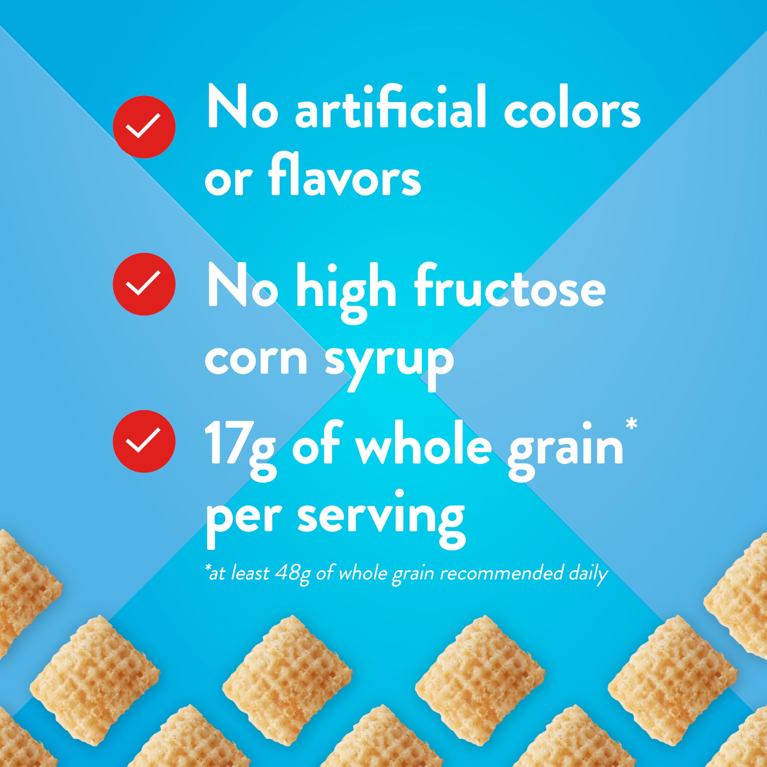 Gluten Free Rice Chex Breakfast Cereal - 18 oz Family Size Box for Homemade Chex Mix - Perfect for Morning Meals, Snacks & Party Mixes