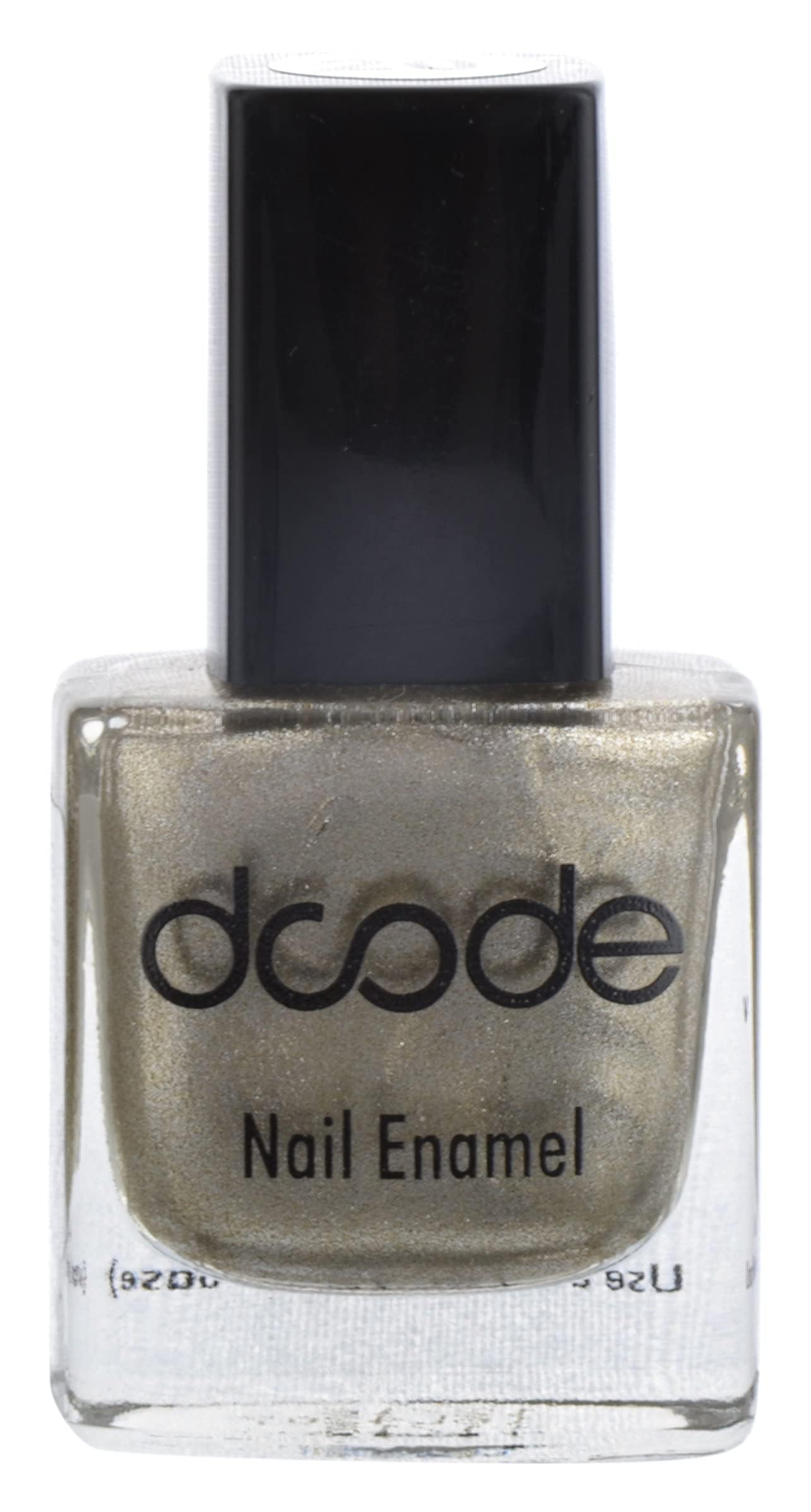 DSDE Long Lasting Nail Polish Enamel - 9ml Shimmery Gold Nail Paint for Women | Chip-Resistant, High Gloss Finish | Perfect for Parties, Weddings & Everyday Wear