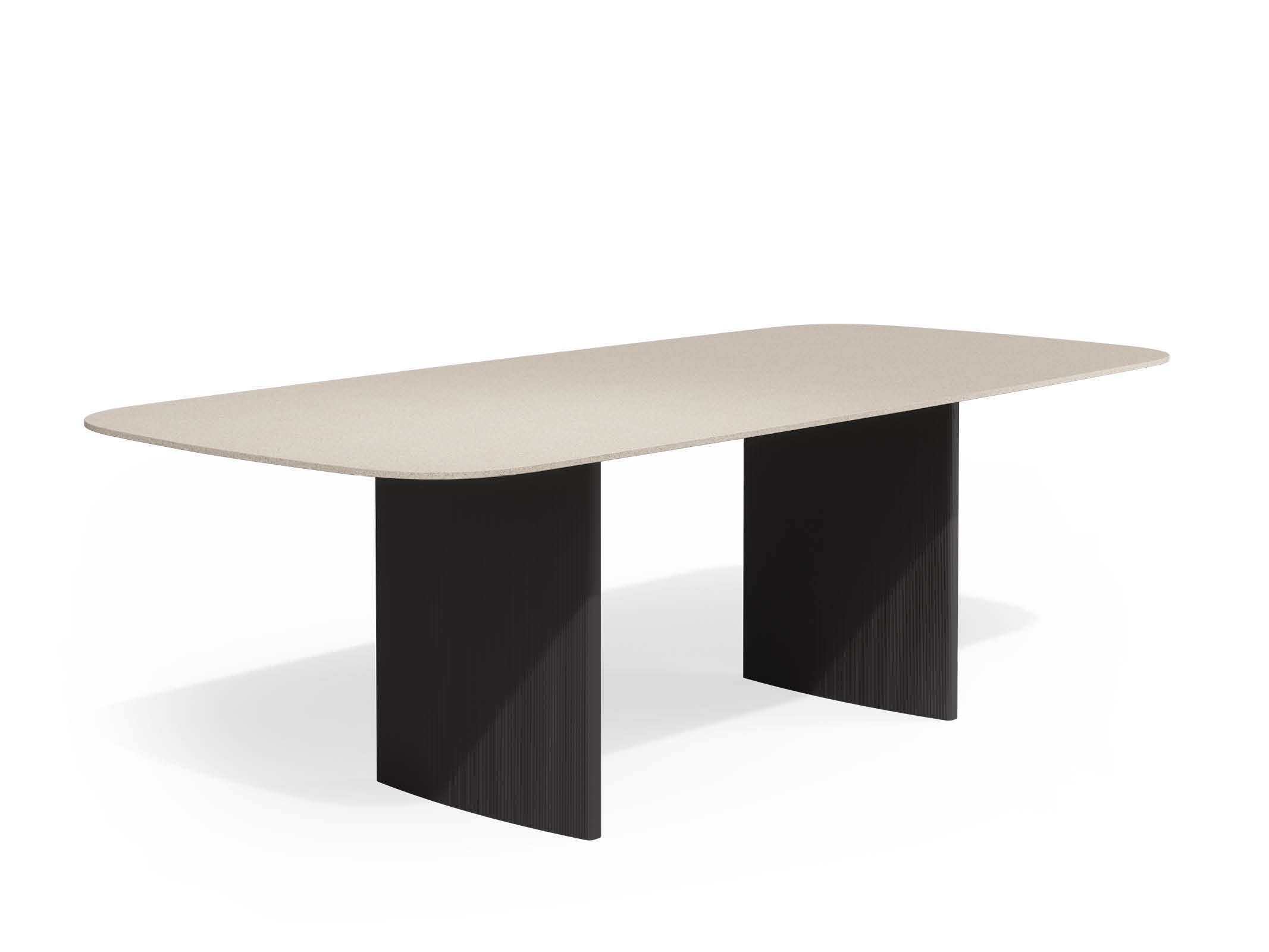 Modern Lucca Dining Table - Solid Wood Kitchen Table for 6 - Elegant Farmhouse Style Dining Room Furniture for Family Gatherings & Dinner Parties