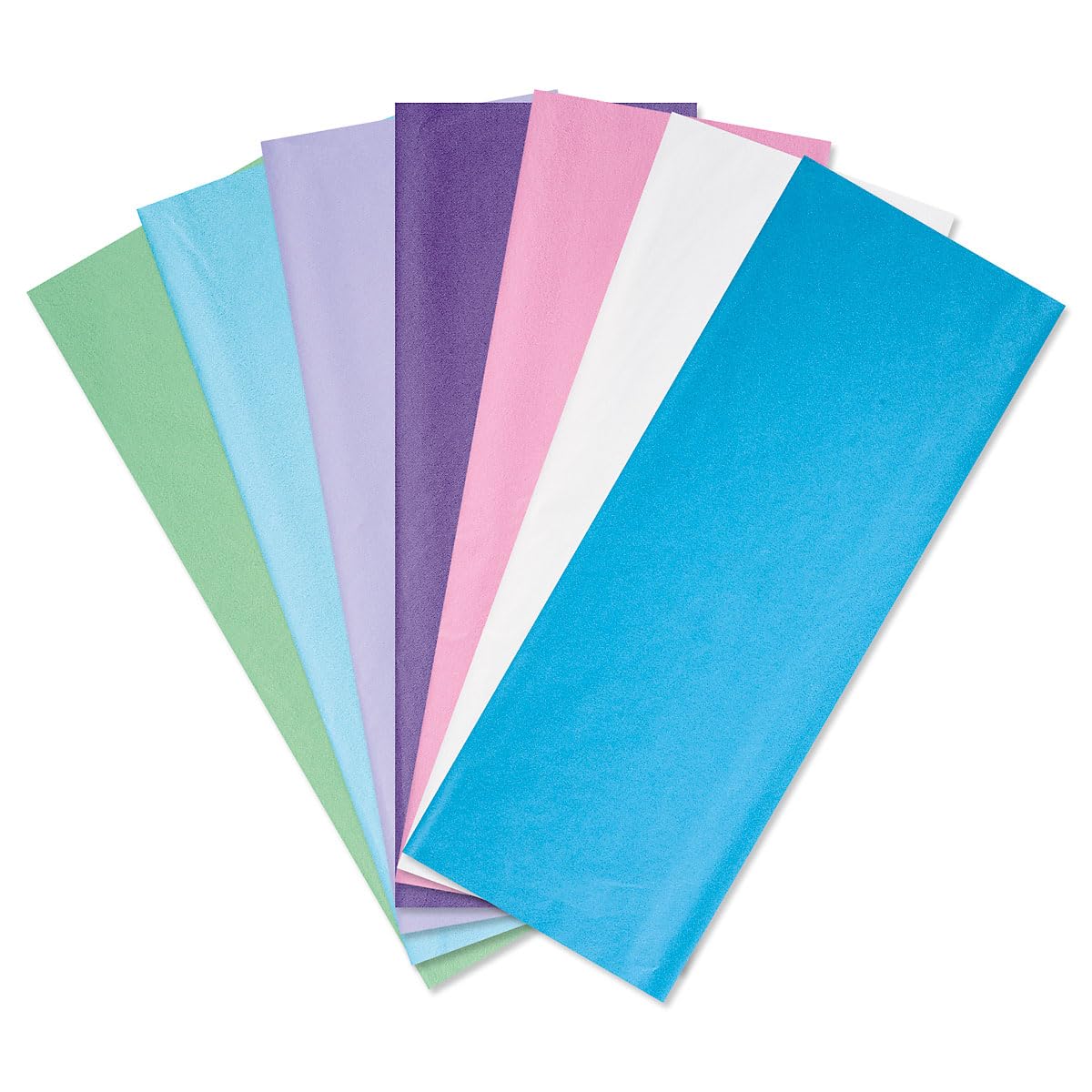 Pastel Tissue Paper for Gift Wrapping - 64 Sheets Spring Mix Colors, 20