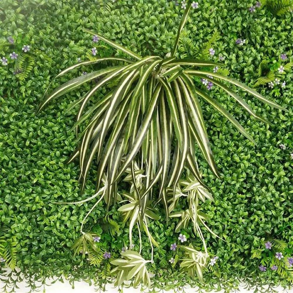 1Pc Artificial Chlorophytum Plant - Hanging Wall Decor for Home & Office - Perfect for Living Room, Bedroom, Balcony & Indoor Spaces