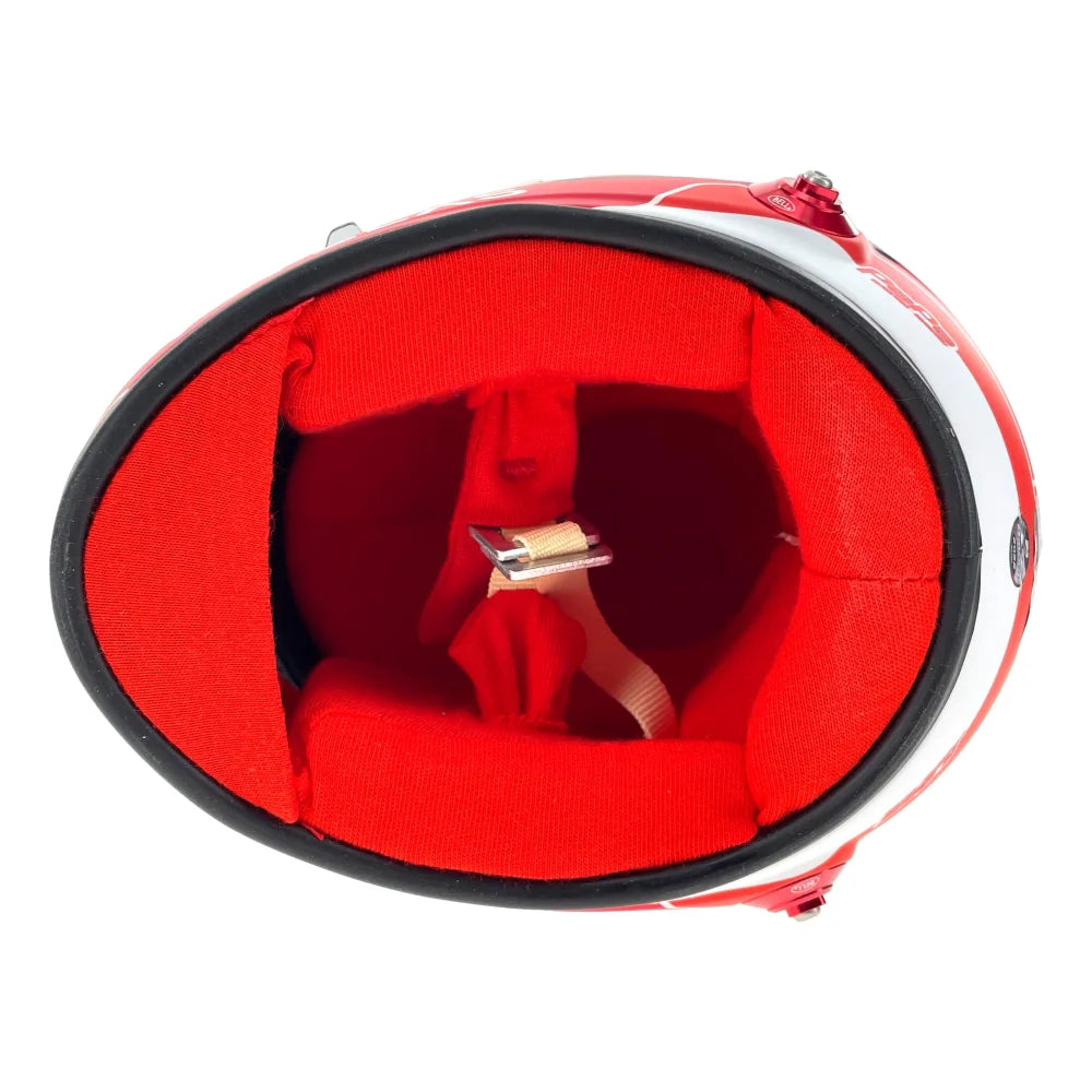 Charles Leclerc Autographed 1:2 Scale Ferrari F1 Mini Helmet - Official Formula One Collectible with BAS COA - Perfect for Racing Fans Display & Memorabilia Collection