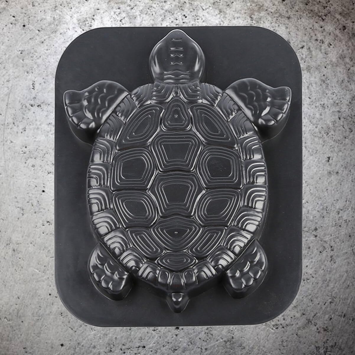 USHOBE Turtle Shaped Stepping Stone Mold - Reusable DIY Concrete Cement Path Maker for Garden, Lawn & Driveway Paving | Create Beautiful Walkways & Decorative Garden Paths
