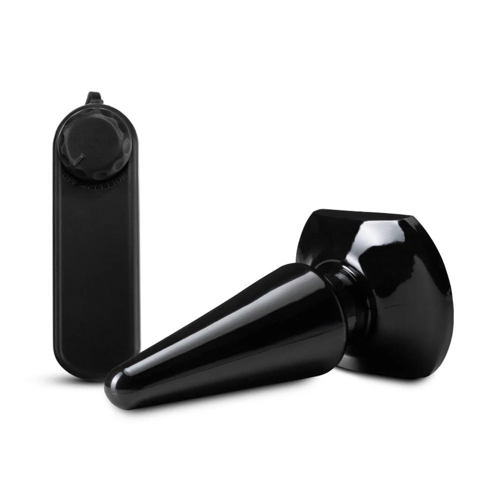 Vibrating Anal Plug with Wired Remote - Prostate Massager for Men & Women - Adult Sex Toy for Couples Play, Solo Pleasure & BDSM Exploration