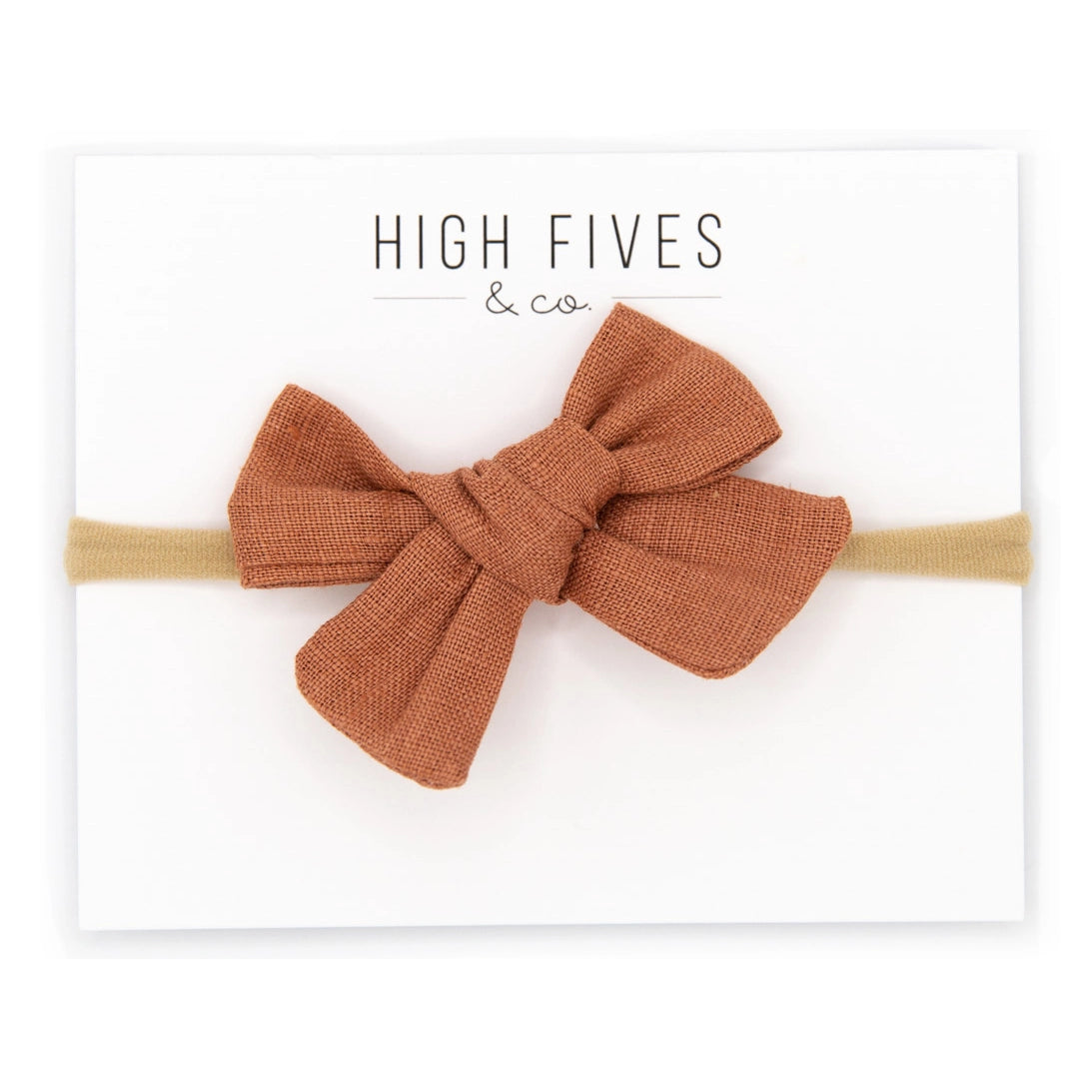 Linen Bow Nylon Headband for Women - Soft Stretch Hair Accessories for Workout, Yoga, and Everyday Style