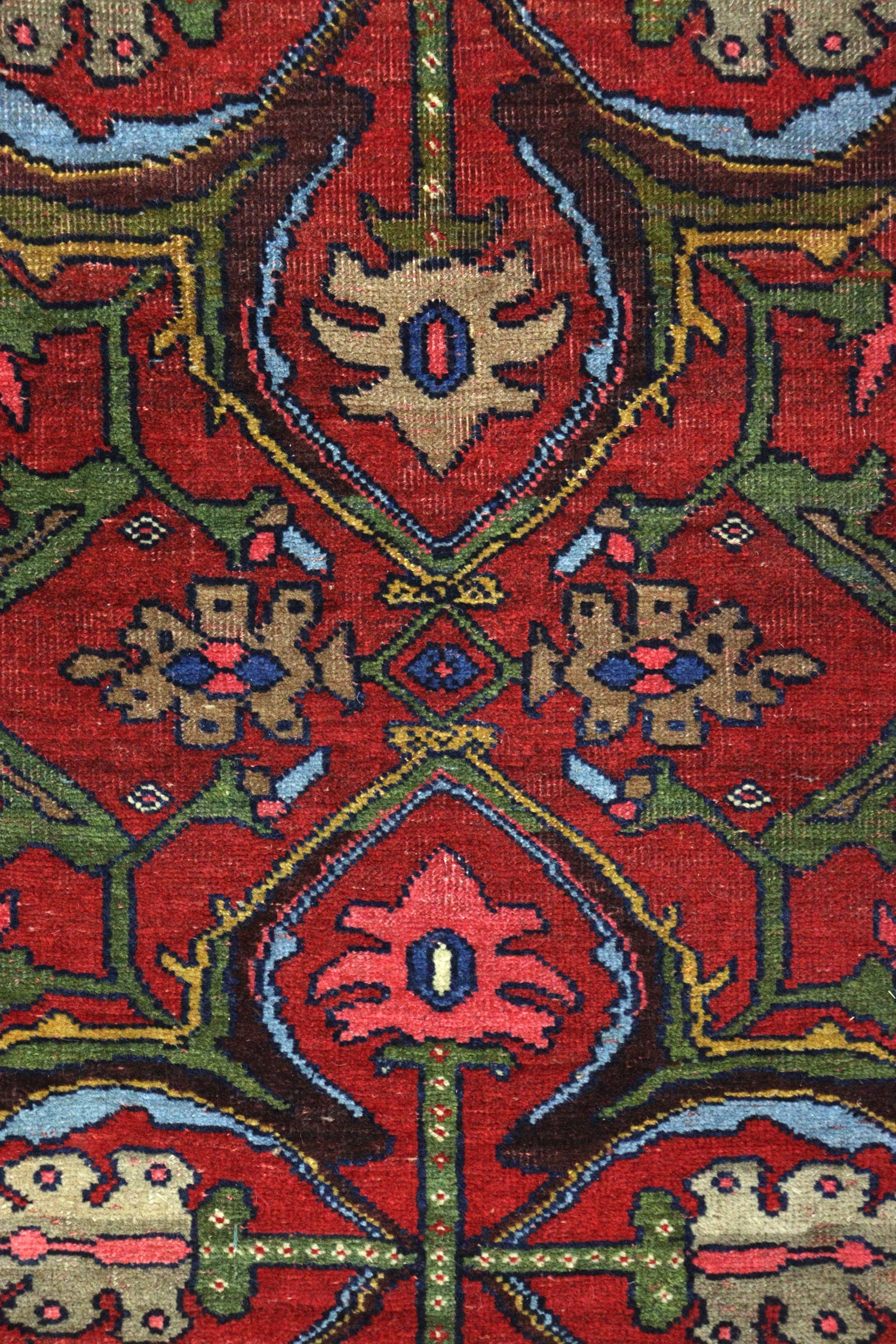 Handwoven Antique Bijar Tribal Rug - Traditional Persian Carpet JF8659 for Living Room, Bedroom & Home Decor