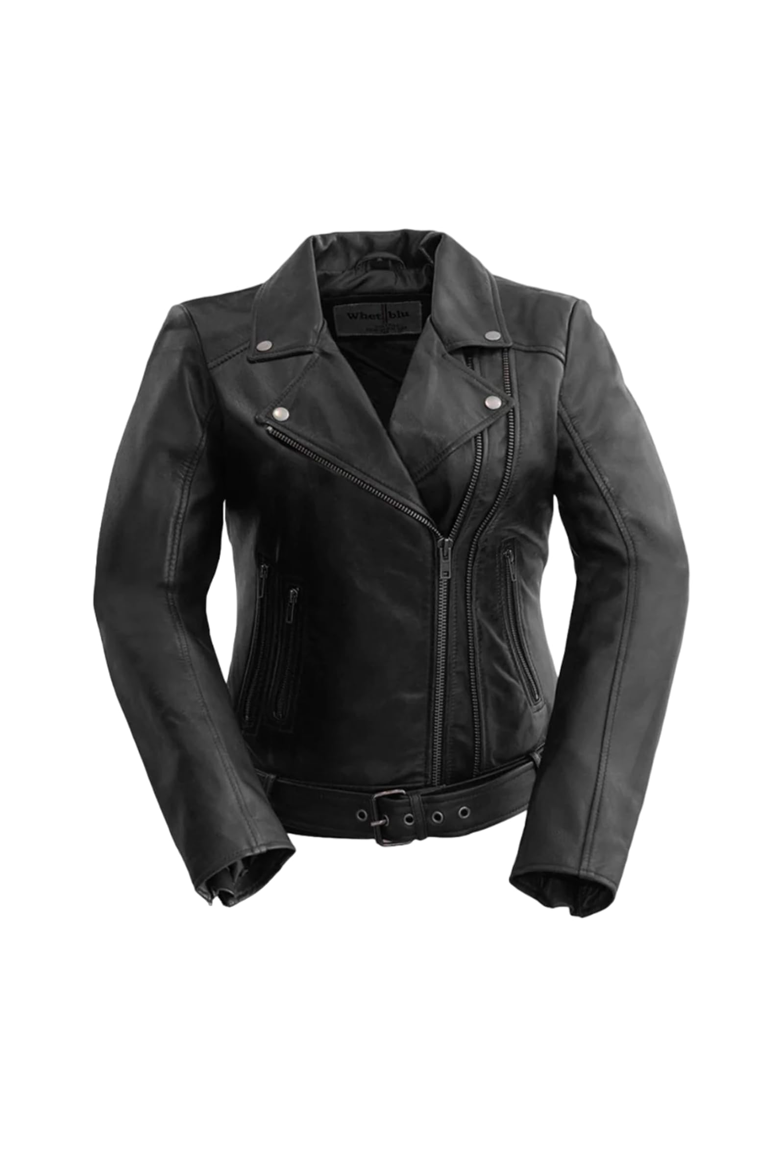 Chloe Women's Fashion Leather Jacket - Stylish Outerwear for Fall & Winter - Perfect for Office, Dating & Night Out
