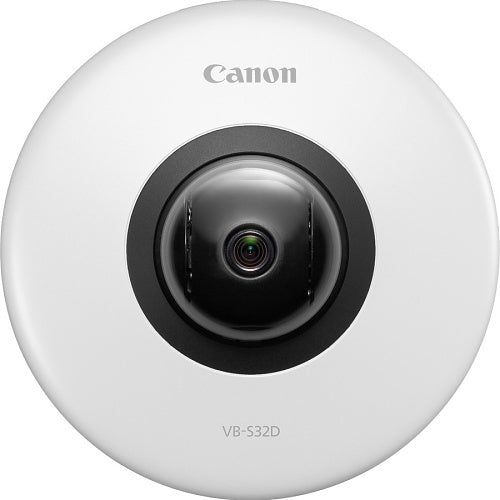 Axis Communications VB S32D Mk II Canon 2.1MP PTZ Network Mini Dome Security Camera - Indoor/Outdoor Surveillance for Home, Office & Business Monitoring