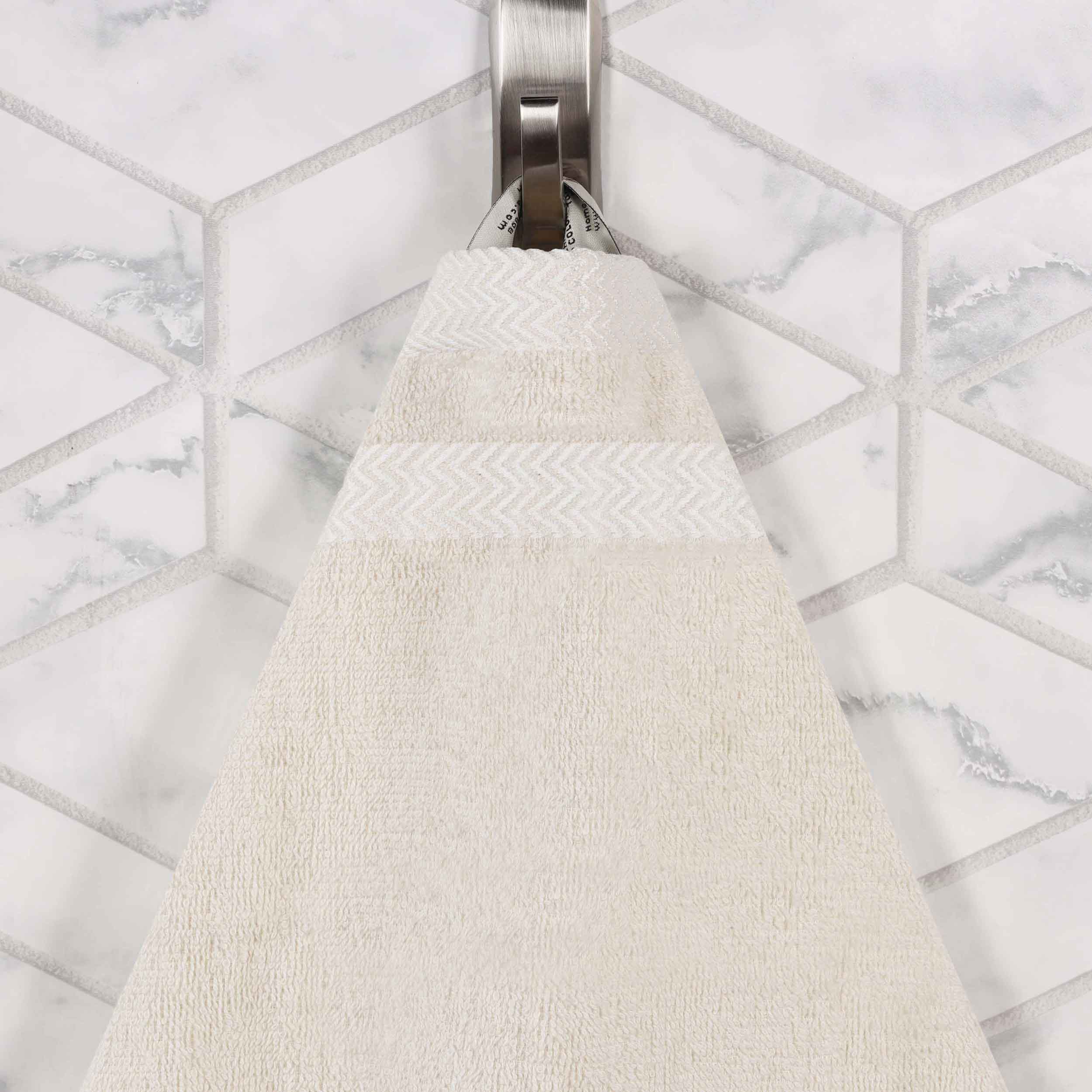 Premium 6-Pack Hays Cotton Soft Medium Weight Hand Towels - Absorbent & Quick-Drying for Kitchen, Bathroom & Guest Use